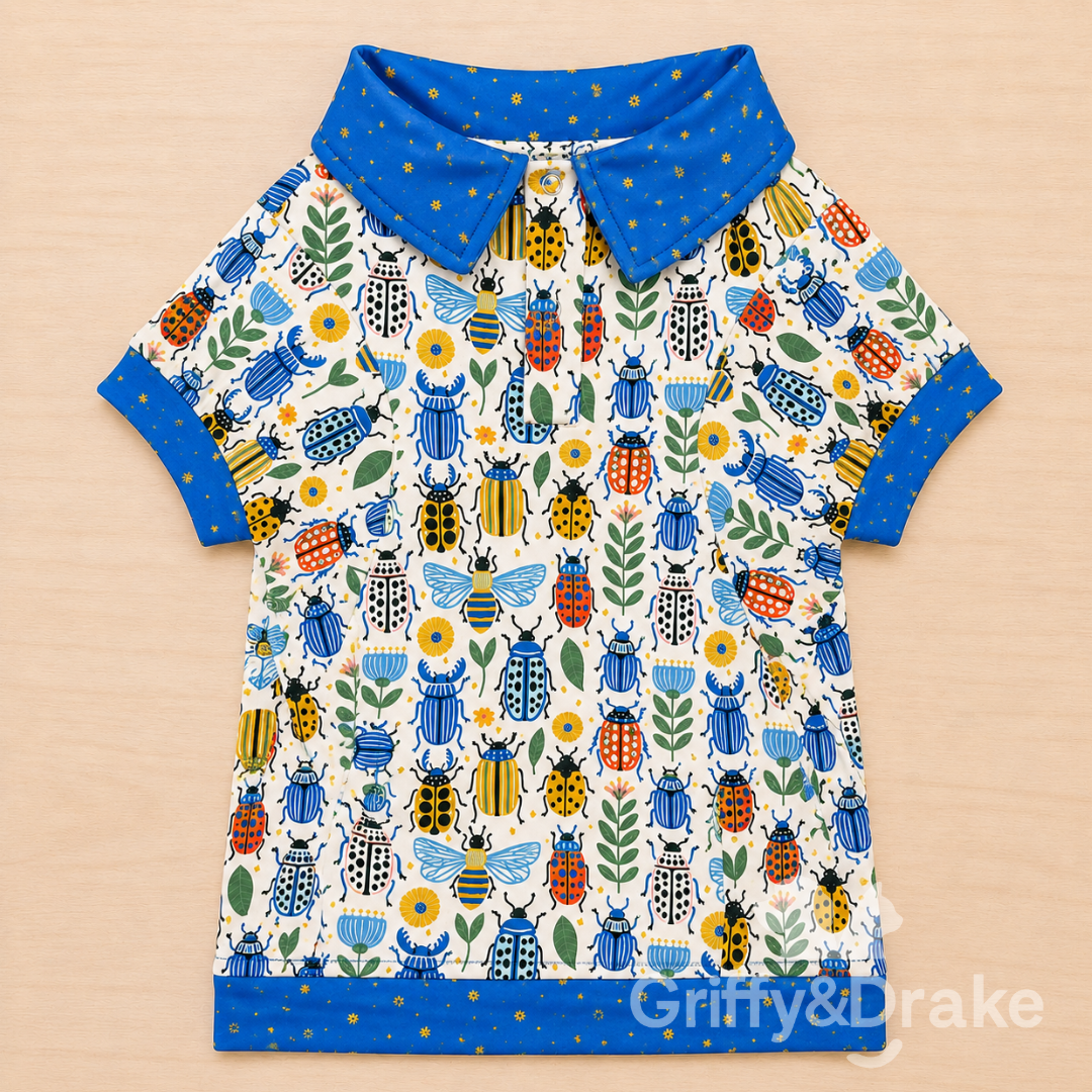 Buggin’ Around” Collared Shirt.