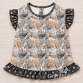Jurassic Tails Ruffled Shirt